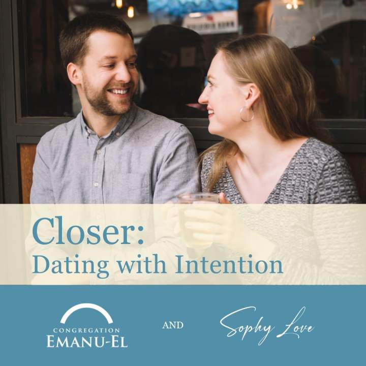 Closer: Dating with Intention event artwork