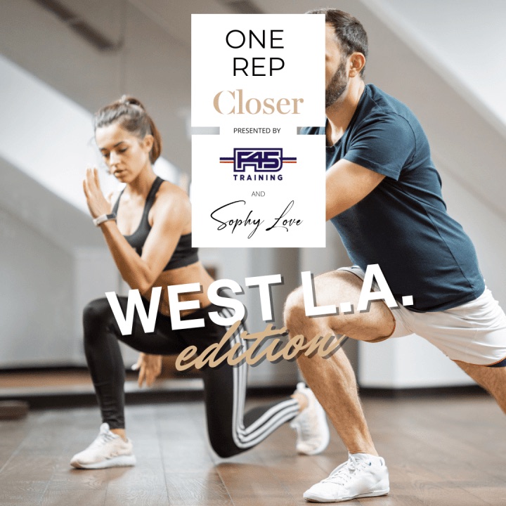 One Rep Closer: West LA event artwork